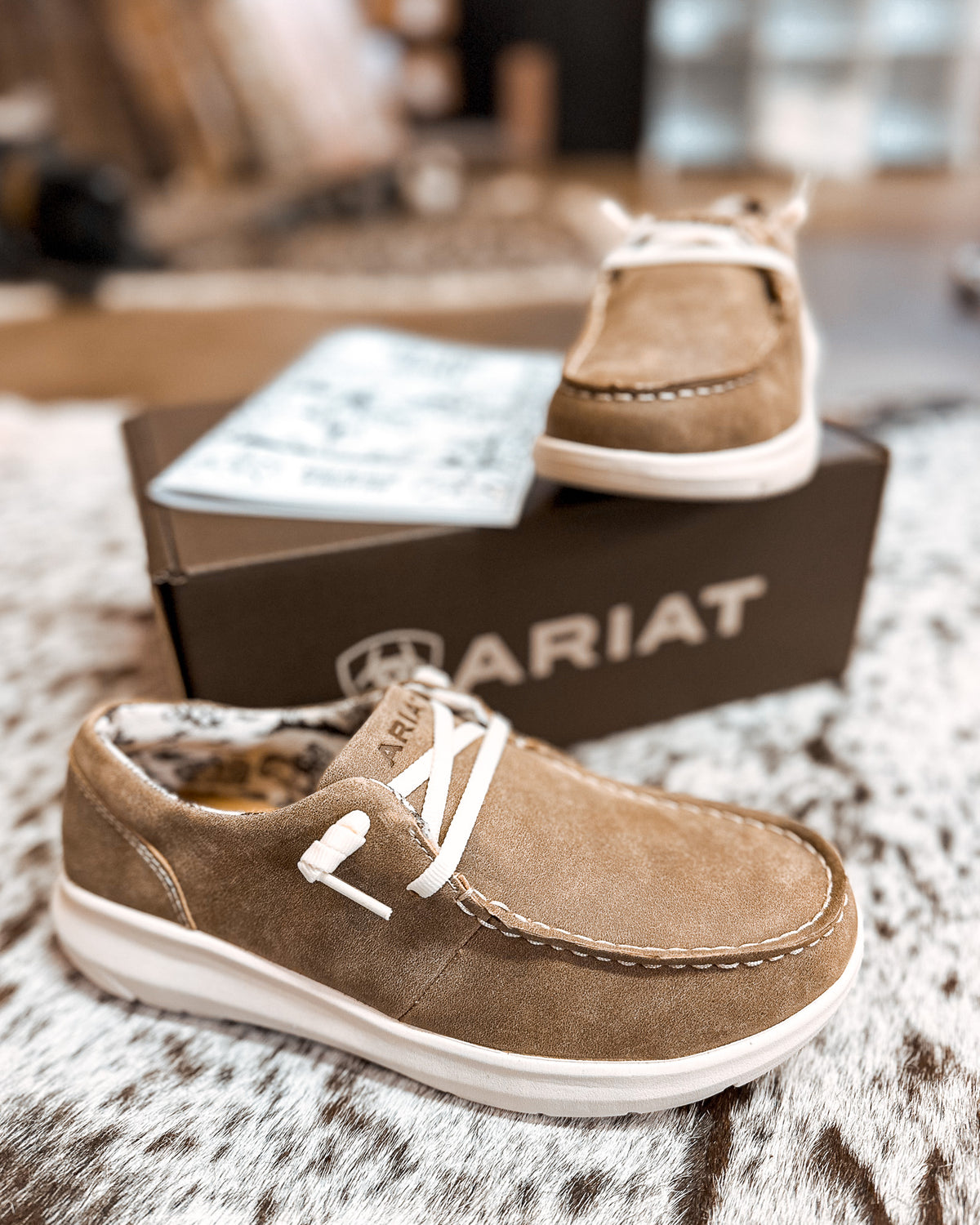 Ariat: Hilo Brown Bomber Shoes