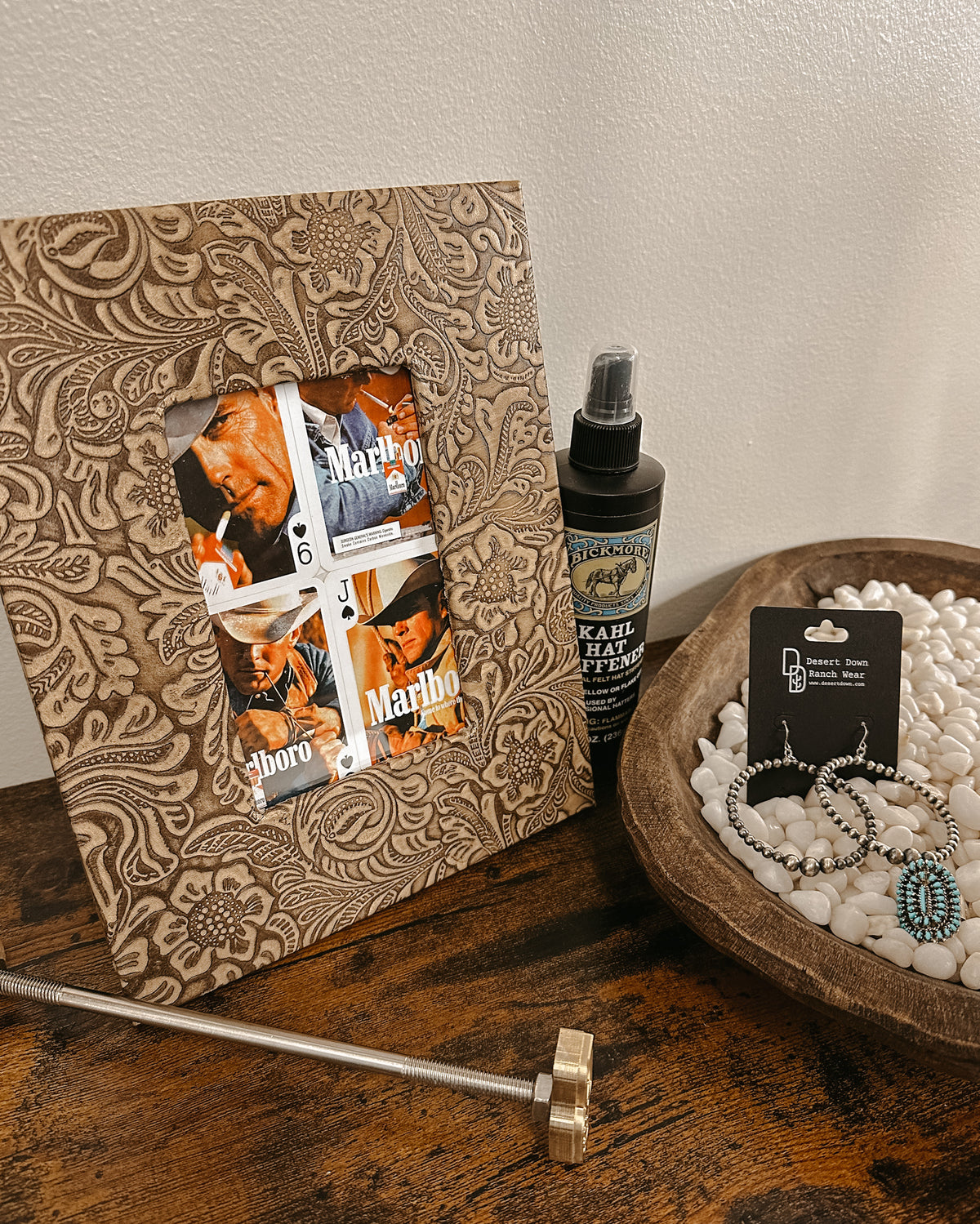 Tooled Picture Frame