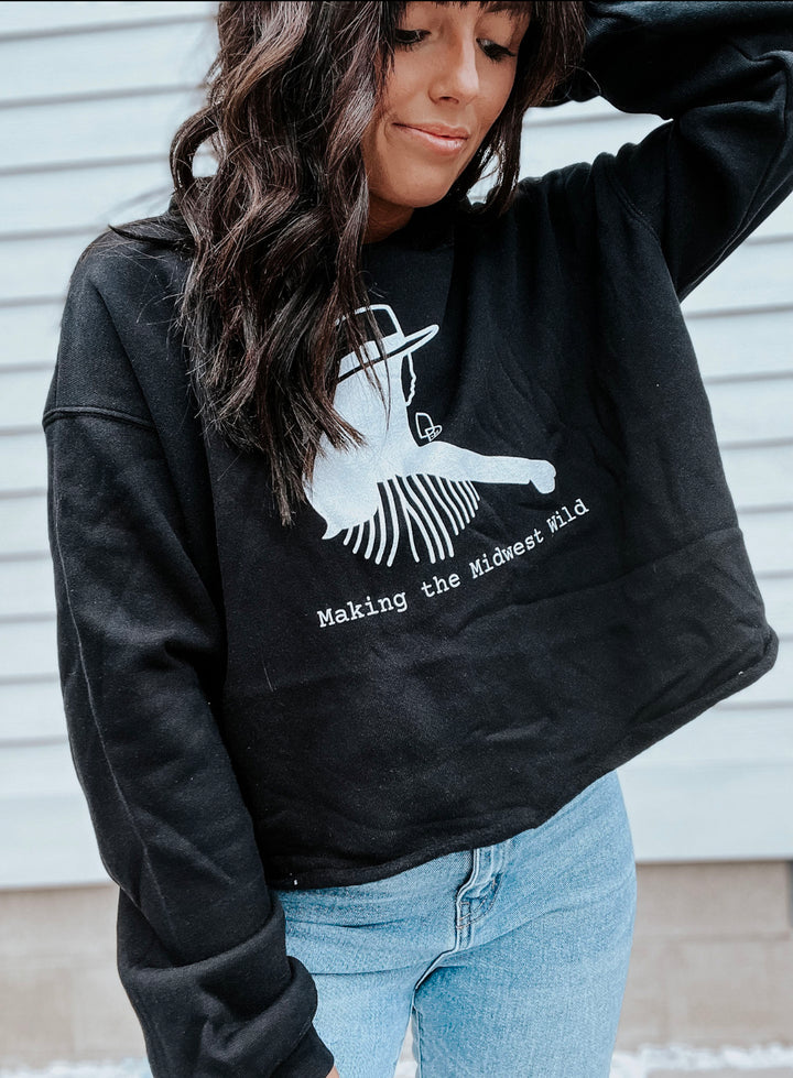 Making the Midwest Wild Cropped Hoodie: S-XXL