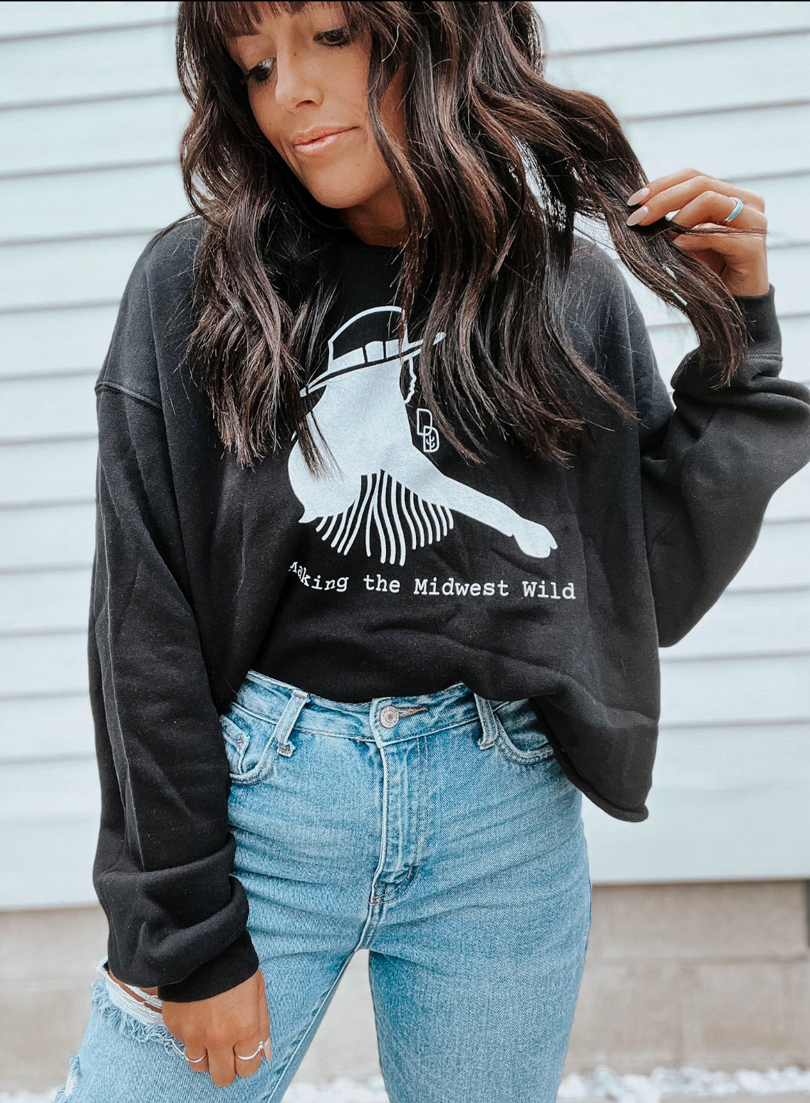 Making the Midwest Wild Cropped Hoodie: S-XXL